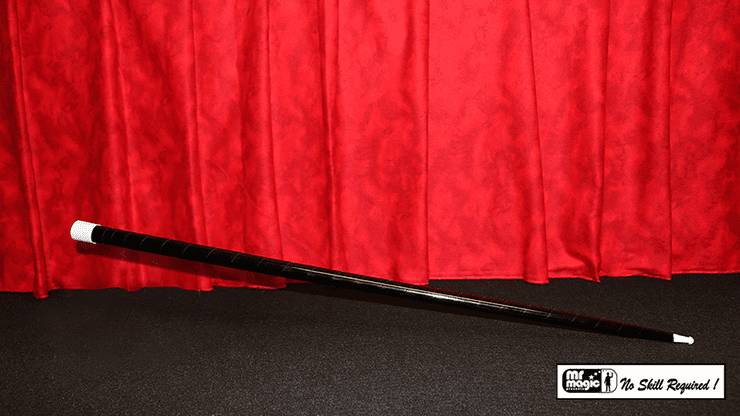 (image for) Vanishing Cane Plastic (Black) by Mr. Magic - Trick - Click Image to Close