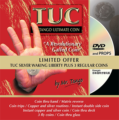 (image for) Limited Special Silver TUC Walking Liberty (LOF02) plus 3 Matching Coins by Tango - Trick - Click Image to Close