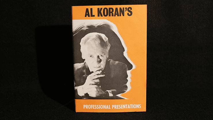 (image for) Al Koran Professional Presentations (Limited/Out of Print) by Al Koran - Book - Click Image to Close