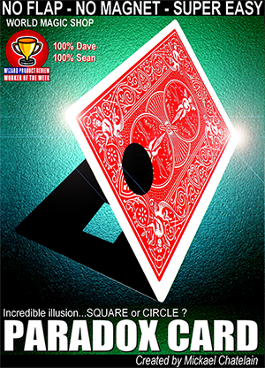 (image for) Paradox Card (Red) by Mickael Chatelain - Trick - Click Image to Close