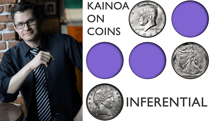 (image for) Kainoa on Coins: Inferential (DVD and Gimmicks) - DVD - Click Image to Close