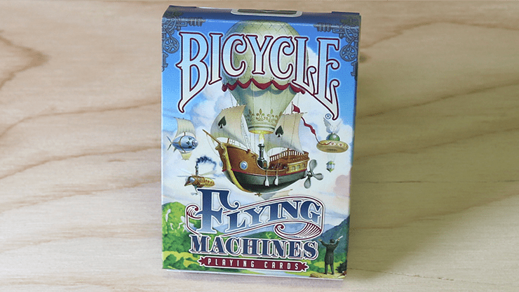 (image for) Bicycle Flying Machines Playing Cards by US Playing Card Co - Click Image to Close