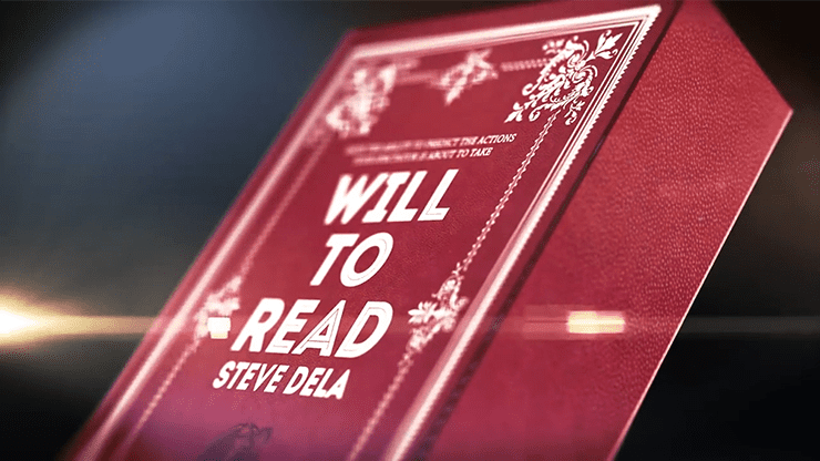 (image for) Will to Read (DVD and Gimmick) by Steve Dela - DVD - Click Image to Close