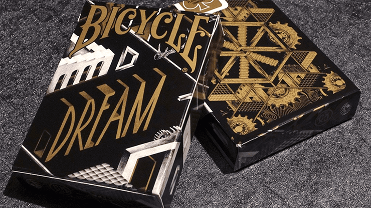 (image for) Bicycle Dream Black/Gold Playing Cards by US Playing Card - Click Image to Close