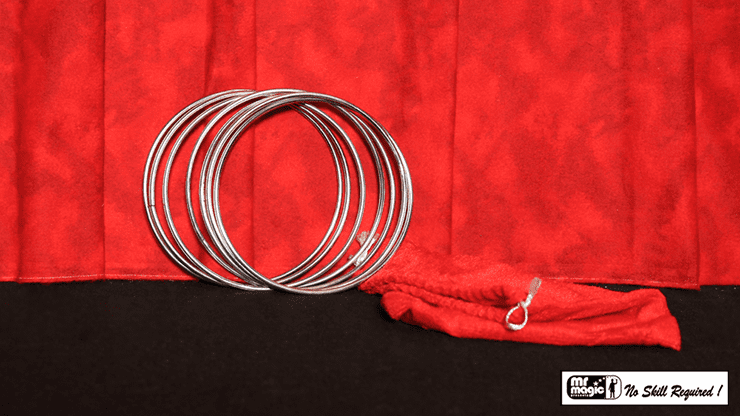 (image for) 5" Linking Rings SS (7 Rings) by Mr. Magic - Trick - Click Image to Close