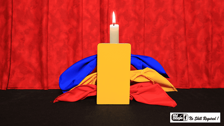 (image for) Candle Through Silks (Stage Version) by Mr. Magic - Trick - Click Image to Close