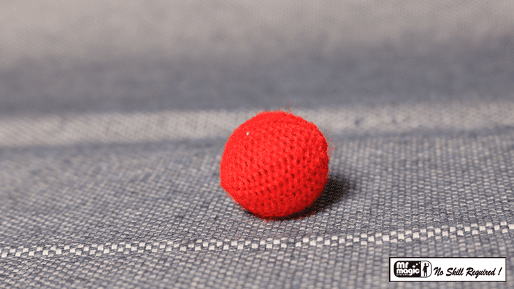 (image for) Crochet Ball .75 inch Single (Red) by Mr. Magic - Trick - Click Image to Close
