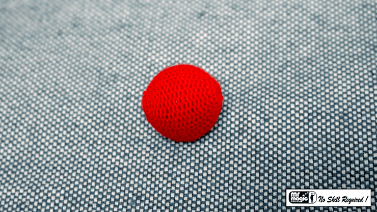 (image for) Crochet Ball 1 inch Single (Red) by Mr. Magic - Trick - Click Image to Close