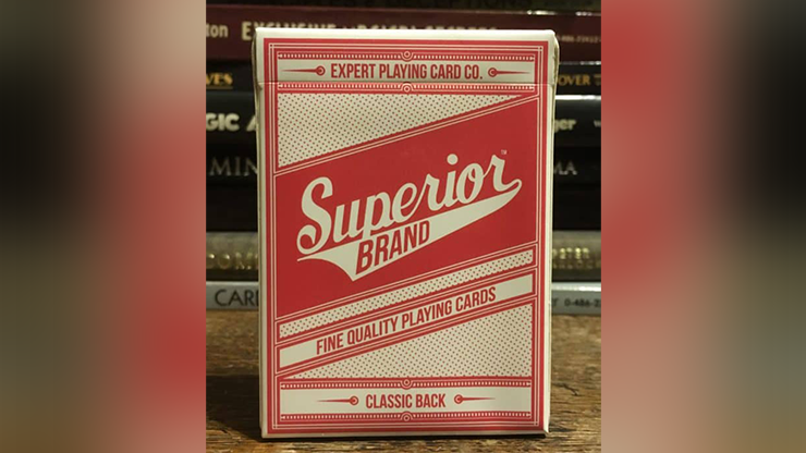 (image for) Superior (Red) Playing Cards by Expert Playing Card Co - Click Image to Close