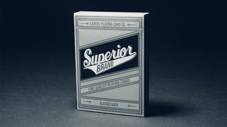 (image for) Superior (Black) Playing Cards by Expert Playing Card Co - Click Image to Close