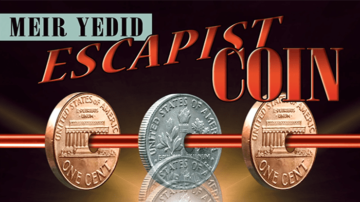 (image for) Escapist Coin (Gimmicks and Online Instructions) by Meir Yedid - Trick - Click Image to Close