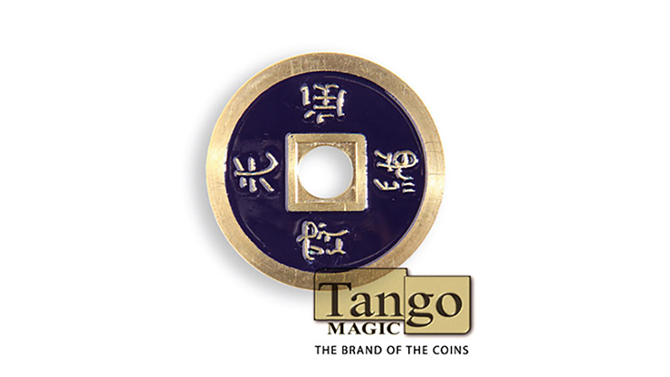 (image for) Dollar Size Chinese Coin (Purple) by Tango (CH034) - Click Image to Close