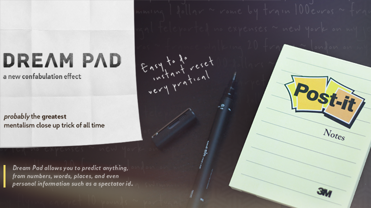 (image for) Dream Pad by Jo?o Miranda Magic - Trick - Click Image to Close