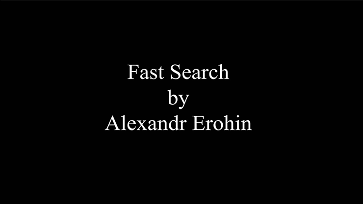 (image for) Fast Search Alexandr Erohin video DOWNLOAD - Click Image to Close