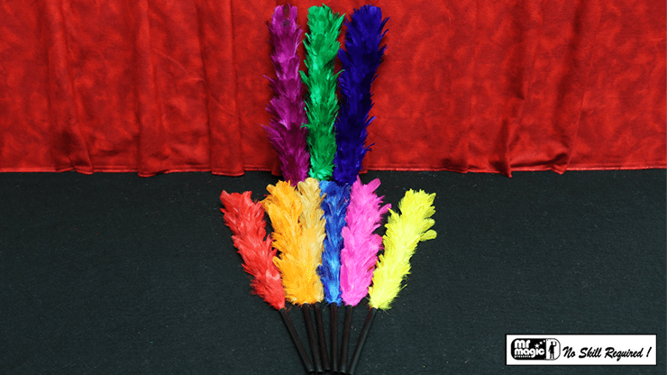 (image for) Color Changing Feather - Large (9) by Mr. Magic - Trick - Click Image to Close