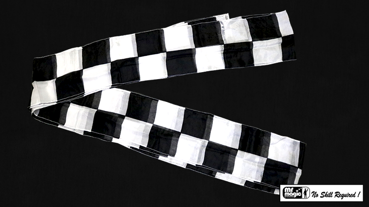 (image for) Production Streamer Chess Board 6 inch x 18 feet by Mr. Magic - Trick - Click Image to Close