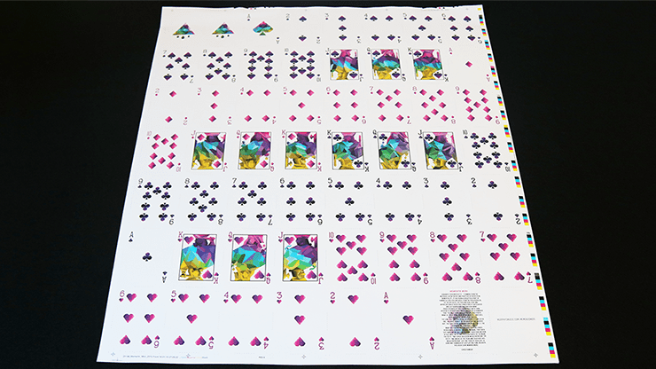 (image for) Memento Mori Playing Card Uncut Sheet - Click Image to Close