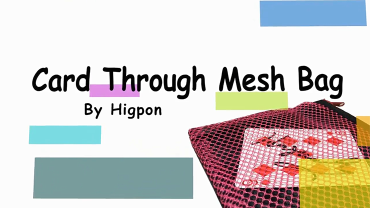 (image for) Card Through Mesh Bag by Higpon - Trick - Click Image to Close