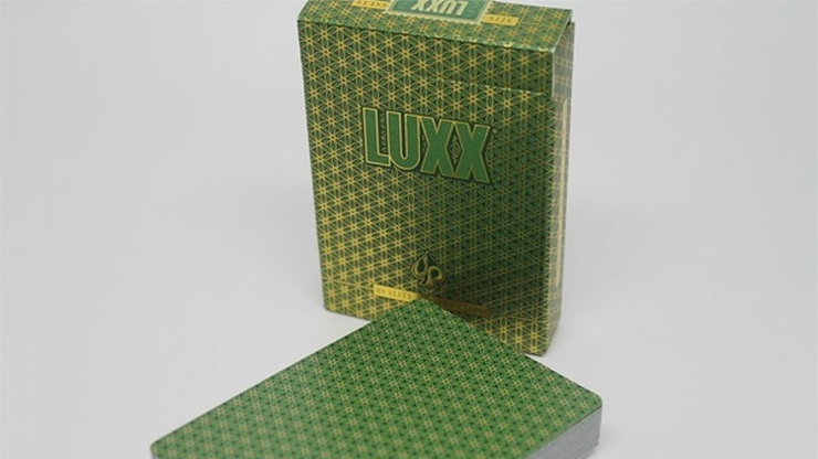 (image for) LUXX Elliptica (Green) Playing Cards - Click Image to Close