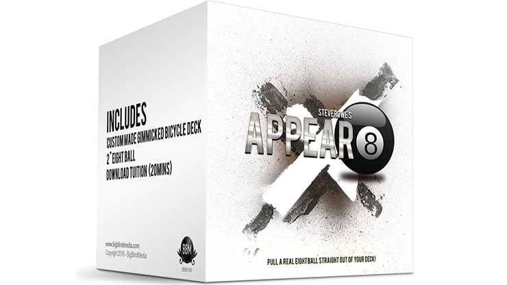 (image for) Appear-8 (Gimmicks and Online Instructions) by Steve Rowe - Trick - Click Image to Close