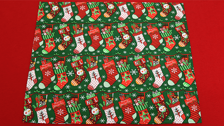 (image for) The Christmas Devil's Double Pocket Hanky by Ickle Pickle - Tricks - Click Image to Close