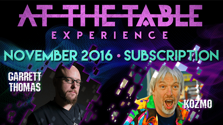 (image for) At The Table November 2016 Subscription video DOWNLOAD - Click Image to Close