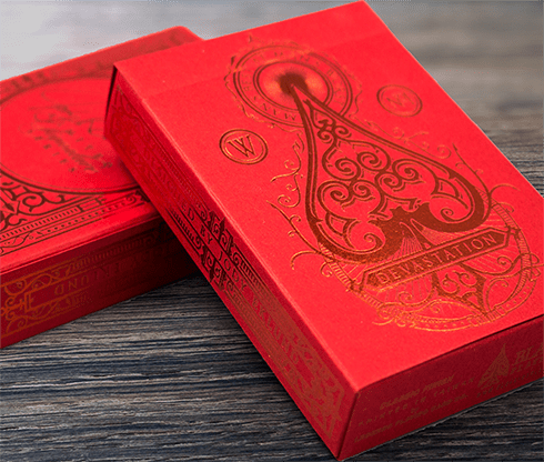 (image for) Devastation Playing Cards ( Collector's Edition No seal or number) by Jody eklund - Click Image to Close