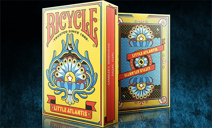 (image for) Bicycle Little Atlantis Day Playing Cards - Click Image to Close