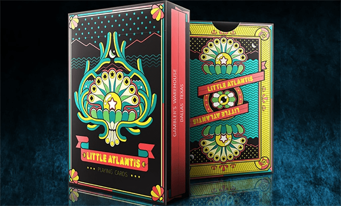 (image for) Little Atlantis Night Playing Cards - Click Image to Close