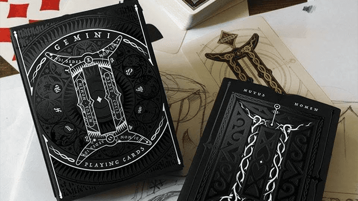 (image for) Gemini Noctis (Limited Edition and Numbered) Playing Cards by Stockholm17 - Click Image to Close