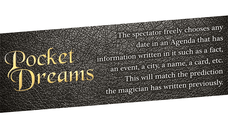 (image for) Pocket Dreams (Gimmicks and Online Instructions) by Mago Larry - Trick - Click Image to Close
