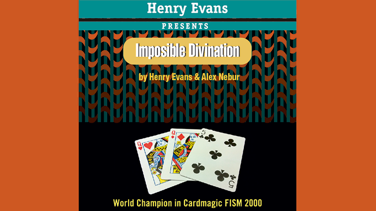 (image for) Impossible Divination (Gimmicks and DVD) by Henry Evans and Alex Nebur - Trick - Click Image to Close
