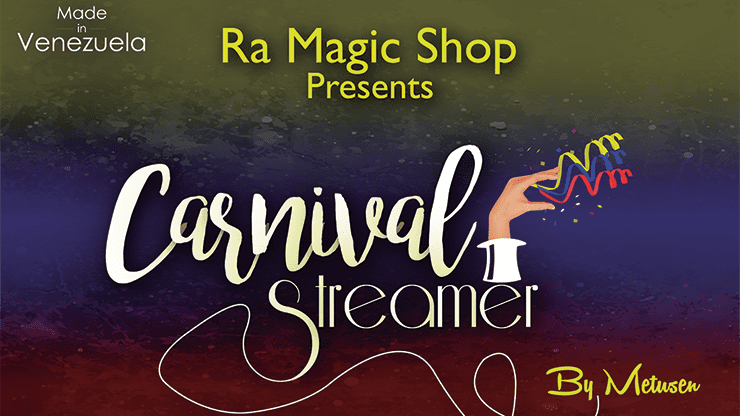 (image for) Carnival Through Streamer (White) by Ra El Mago and Metusen- Trick - Click Image to Close