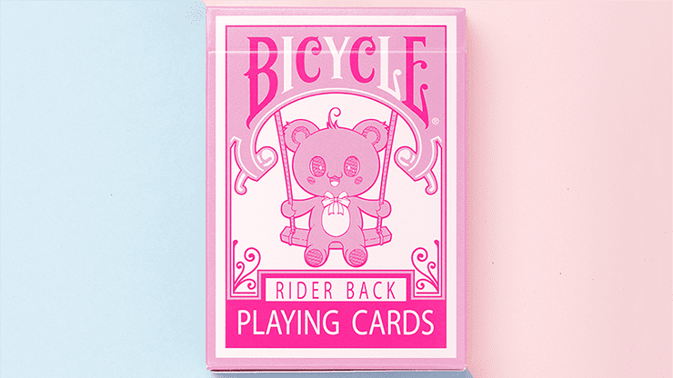 (image for) Bicycle Lovely Bear Cards - Pink (Limited Edition) - Click Image to Close