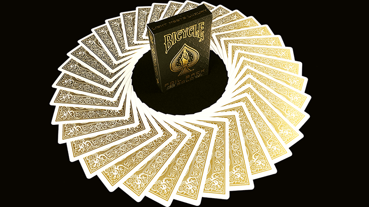 (image for) Bicycle MetalLuxe Gold Playing Cards Limited Edition by JOKARTE - Click Image to Close