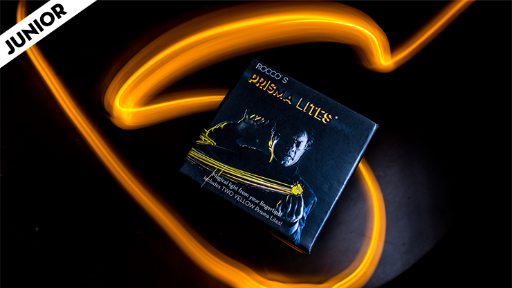 (image for) Rocco's SUPER BRIGHT Prisma Lites Pair JUNIOR (Yellow) - Trick - Click Image to Close