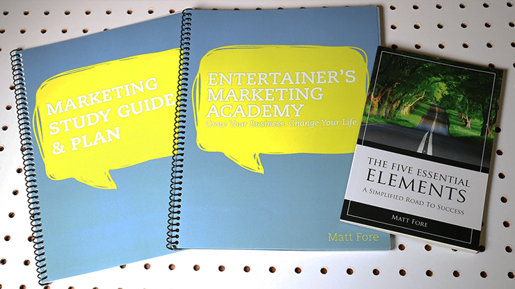 (image for) Entertainer's Marketing Academy (EMA) by Matt Fore - Book - Click Image to Close