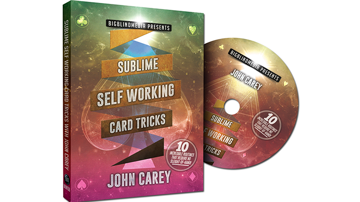 (image for) BIGBLINDMEDIA Presents Sublime Self Working Card Tricks by John Carey - DVD - Click Image to Close