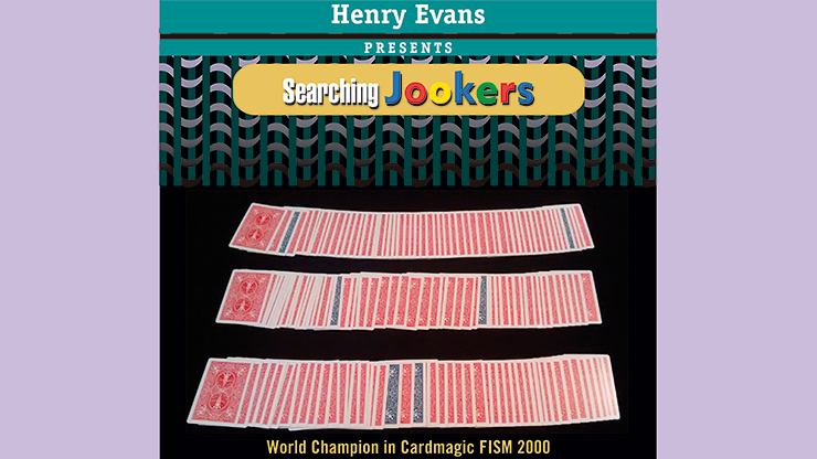 (image for) Searching Jookers (Blue Gimmicks and Online Instructions) by Henry Evans - Trick - Click Image to Close