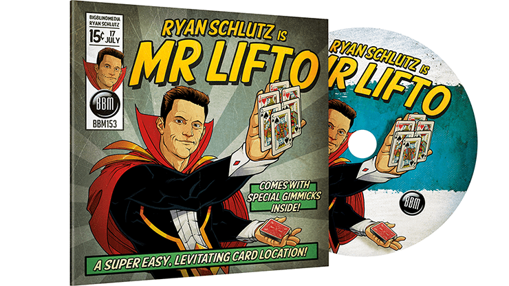 (image for) MR LIFTO (DVD and Blue Gimmicks) by Ryan Schlutz and Big Blind Media - DVD - Click Image to Close