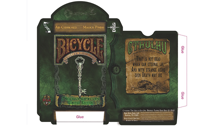 (image for) Bicycle Necronomicon Limited Edition Playing Cards - Click Image to Close