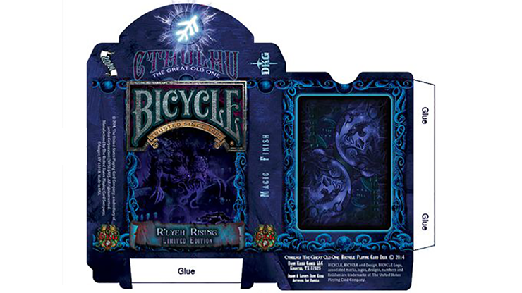 (image for) Bicycle Cthulhu R'LYEH RISING Limited Edition Playing Cards - Click Image to Close