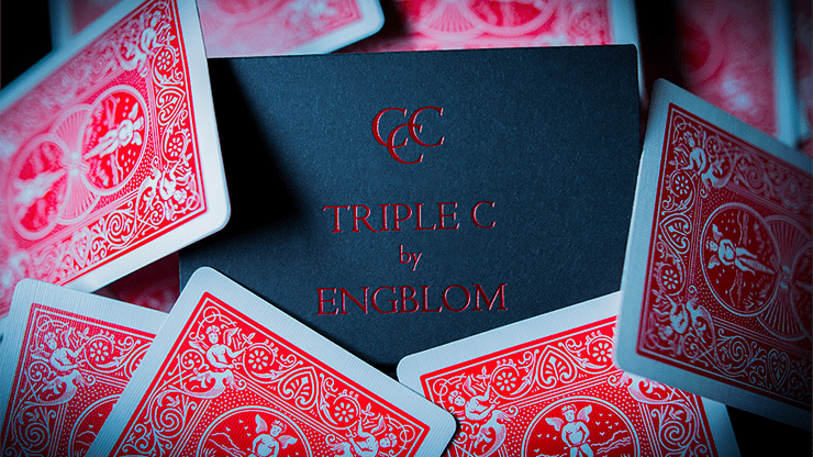 (image for) Triple C (Red Gimmicks and Online Instructions) by Christian Engblom - Trick - Click Image to Close