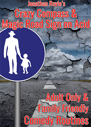 (image for) The Crazy Compass & Magic Road Sign on Acid by Jonathan Royle Mixed Media DOWNLOAD - Click Image to Close
