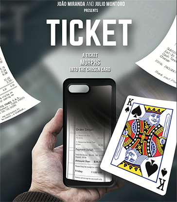 (image for) Ticket by Jo??o Miranda and Julio Montoro - Trick - Click Image to Close