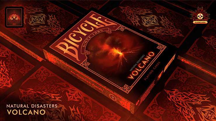 (image for) Bicycle Natural Disasters "Volcano" Playing Cards by Collectable Playing Cards - Click Image to Close