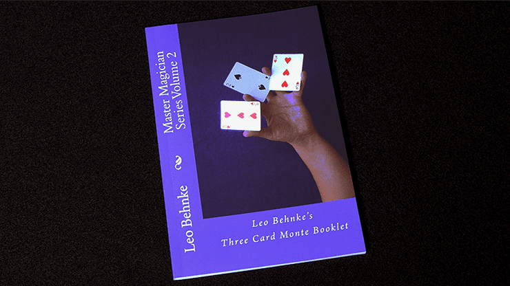 (image for) Three Card Monte Booklet by Leo Behnke - Book - Click Image to Close