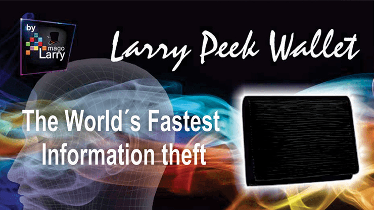 (image for) The Larry Peek Wallet (Gimmick and Online Instructions) by Mago Larry - Trick - Click Image to Close