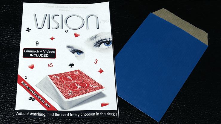 (image for) VISION (Blue) by Mickael Chatelain - Trick - Click Image to Close