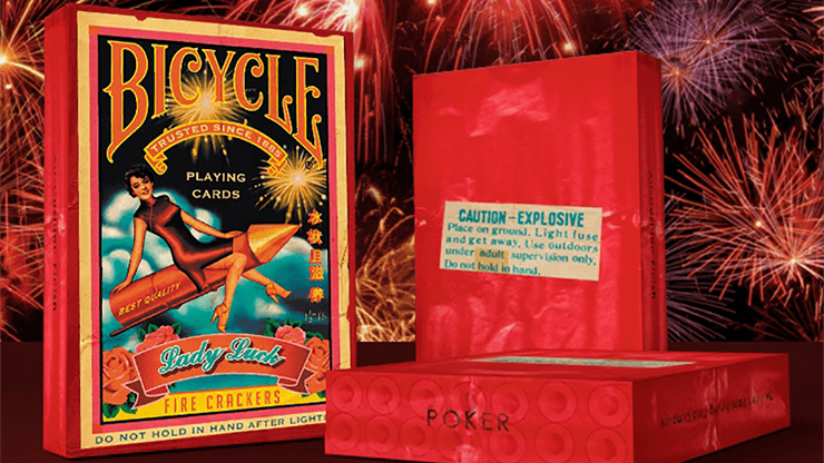 (image for) Bicycle Firecracker Playing Cards by Collectable Playing Cards - Click Image to Close